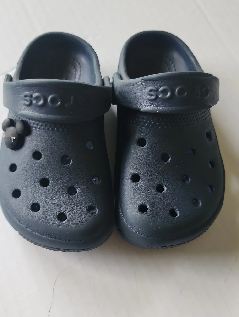 CROCS Kids Navy Classic Clogs